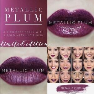 LipSense Metallic Plum Lipstick